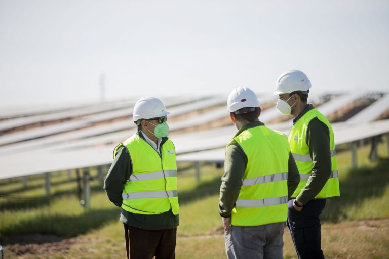 Ignacio Galán_planta fotovoltaica Ceclavín