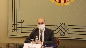 13/06/2018 El director de la Oficina Anticorrupción, Jaume Far, en la Comisión de Asuntos Institucionales del Parlament POLITICA ESPAÑA EUROPA ISLAS BALEARES PARLAMENT IB