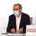 Javier Arranz: "La pandemia está contenida pero nos gustaría ir hacia abajo y seguir mejorando"