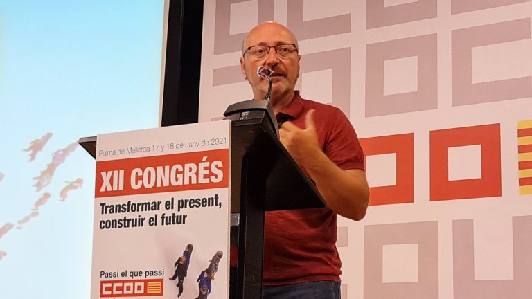 Jose luis García, CCOO Balears