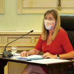 La consellera Gómez ve "oportuna" la retirada de la mascarilla al aire libre