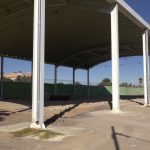 Ses Salines reanuda las obras de la pista multideportiva del municipio