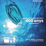 Cort lanza una campaña sobre el riesgo ambiental de tirar mascarillas al mar