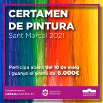 El Ajuntament de Marratxí convoca el XXXIV Certamen de Pintura de Sant Marçal 2021