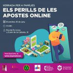 Marratxí impartirá el 18 de junio una charla para familias sobre los peligros de las apuestas online