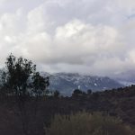Nieva en la Serra de Tramuntana