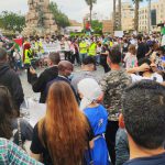 Más de un centenar de personas se concentran en Palma para expresar su apoyo al pueblo palestino