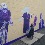 Sencelles inaugura un 'Mural de Dones Esportistes' en el Poliesportiu Municipal