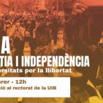El SEPC convoca una huelga y una concentración por Pablo Hasél este lunes en la UIB
