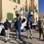 La brigada municipal de Ses Salines cuenta con tres nuevos vehículos para dar servicio a la ciudadanía