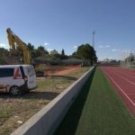 El Ajuntament de Ses Salines ultima las obras en el campo de fútbol de Ses Ramones