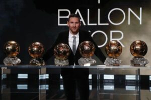 Messi logra el sexto Balón de Oro
