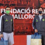 El Palma Futsal colabora con la campaña de recogida de alimentos del RCD Mallorca