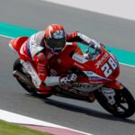 Izan Guevara podrá salir en Mugello tras sufrir una dura caída en Moto3