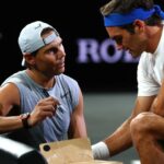 Nadal, Djokovic y Federer en el Mutua Madrid Open 2021