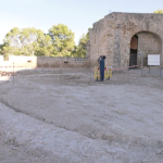 El Ayuntamiento de Palma realiza obras de consolidación del muro del Castell de Bellver