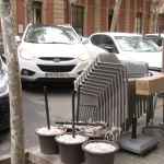 Palma recupera centenares de plazas de aparcamiento tras retirar las terrazas