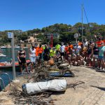 Retirados 1.500 kilos de residuos del fondo marino de Cala Figuera
