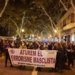 Más de 500 personas se manifiestan en Palma para "visibilizar el rechazo social" a la violencia machista