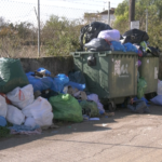 La suciedad gana terreno tras cuatro días de huelga de los servicios de recogida de basura