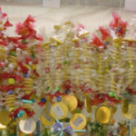 Los 'panellets' y los 'rosaris ensucrats', los dulces típicos de Mallorca para celebrar 'Tots Sants'