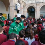 El Palmer Alma Mediterránea Palma visita el Colegio San Agustín