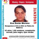Se busca a Eva Durán, desaparecida en Palma