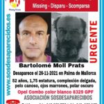 Se busca a Bartolomé Moll, desaparecido en Palma