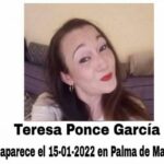 Se busca a Teresa Ponce, desaparecida en Palma desde el 15 de enero