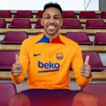 El FC Barcelona oficializa la llegada de Aubameyang hasta el 2025