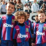 Gran jornada de fútbol la vivida en Sa Pobla con las más pequeños de la Escoleta del Poblense de la mano de Fibwi