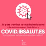 La nueva web covid.ibsalut.es agilizará la gestión de todos los trámites relacionados con la enfermedad