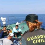 Interceptadas 6 pateras con 78 migrantes irregulares en las costas de Baleares