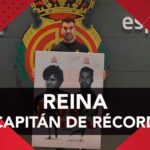 Manolo Reina supera las capitanías de Zaki Badou con 113 partidos