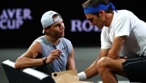 Federer y Nadal en la Laver Cup