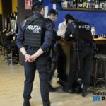 Despliegue de la Policía Local de Palma en la Nochevieja para evitar desmanes y botellones