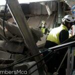 Dos heridos al hundirse la planta baja de un hotel del Port d'Alcúdia