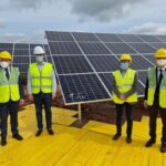 El vicepresidente Yllanes y el alcalde Hila visitan las obras de la planta solar Son Reus de Endesa
