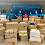 La Asociación de Voluntarios CaixaBank en Baleares recoge alimentos y productos de primera necesidad para Ucrania