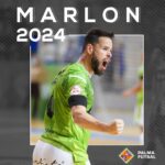 Marlon renueva dos temporadas con el Palma Futsal