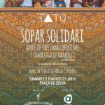 Agromallorca organiza un "Sopar Solidari" a beneficio de Tatu Project el 2 de agosto