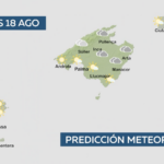 Alerta amarilla en Menorca por lluvias intensas