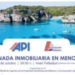 La regulación del sector protagoniza la jornada que COAPI celebrará en Menorca