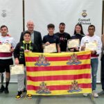 El Consell d'Eivissa recibe a un grupo de deportistas ibicencos que han hecho podio en competiciones nacionales y europeas