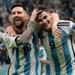 La dupla entre Messi y Julián Álvarez conducen a Argentina a la final