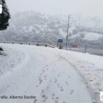 La nieve regresa con fuerza a la Serra de Tramuntana