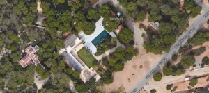 Villa Rocío en una imagen de Google Maps