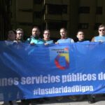 Concentración en Palma para exigir mejores condiciones laborales para los empleados públicos estatales