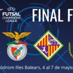 El sorteo de la Final Four de la Champions de fútbol sala el 5 de abril en Mallorca