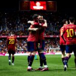 España, con un gran Joselu, golea a Noruega camino de la Eurocopa
